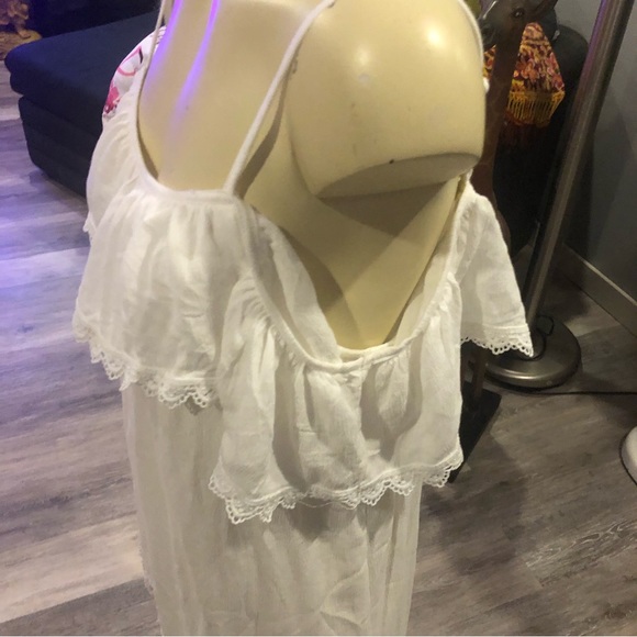 SUCREFAS brand new white dress/beach cover up - Picture 3 of 5